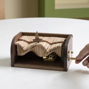 Handmade Wooden  Gift Box The Song Of Chasing The Waves