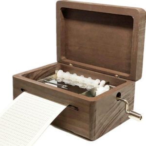 DIY Paper strip , customized  music box ( custom engraved ,photo & music )