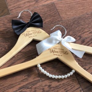 Personalized Wedding  Bridal Hanger