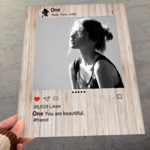 Personalized Wooden Facebook Picture Album